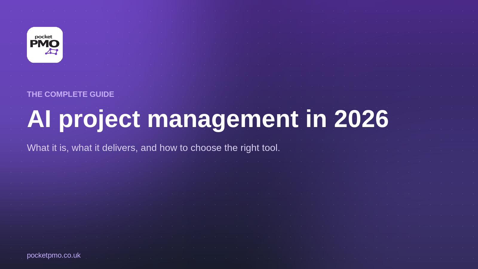 AI project management: a practical 2026 guide